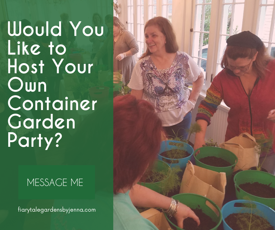 Container Garden Classes Fairy Tale Gardens by Jenna