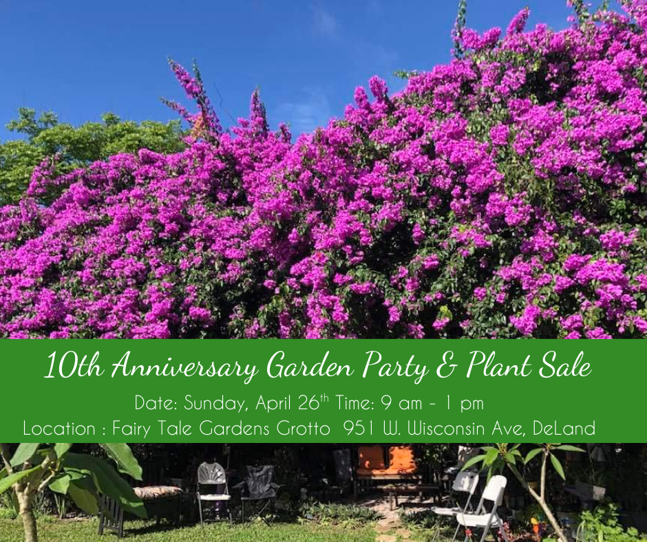 Plant Sale - 10th Anniversary (Facebook Post)