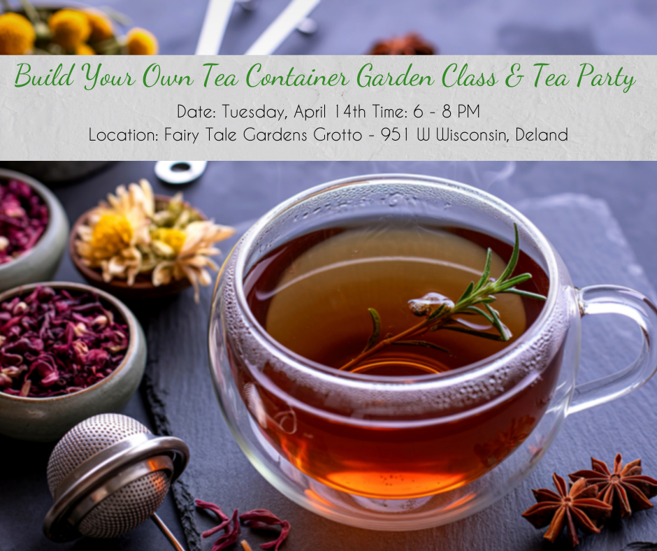 Tea Garden Party Class - April 2026 (Facebook Post)