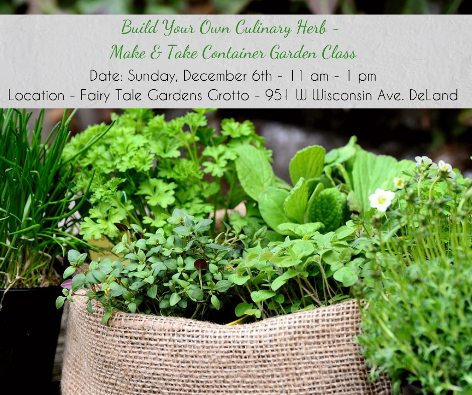 _Culinary Herb Make & Take Garden Class (Facebook Post)